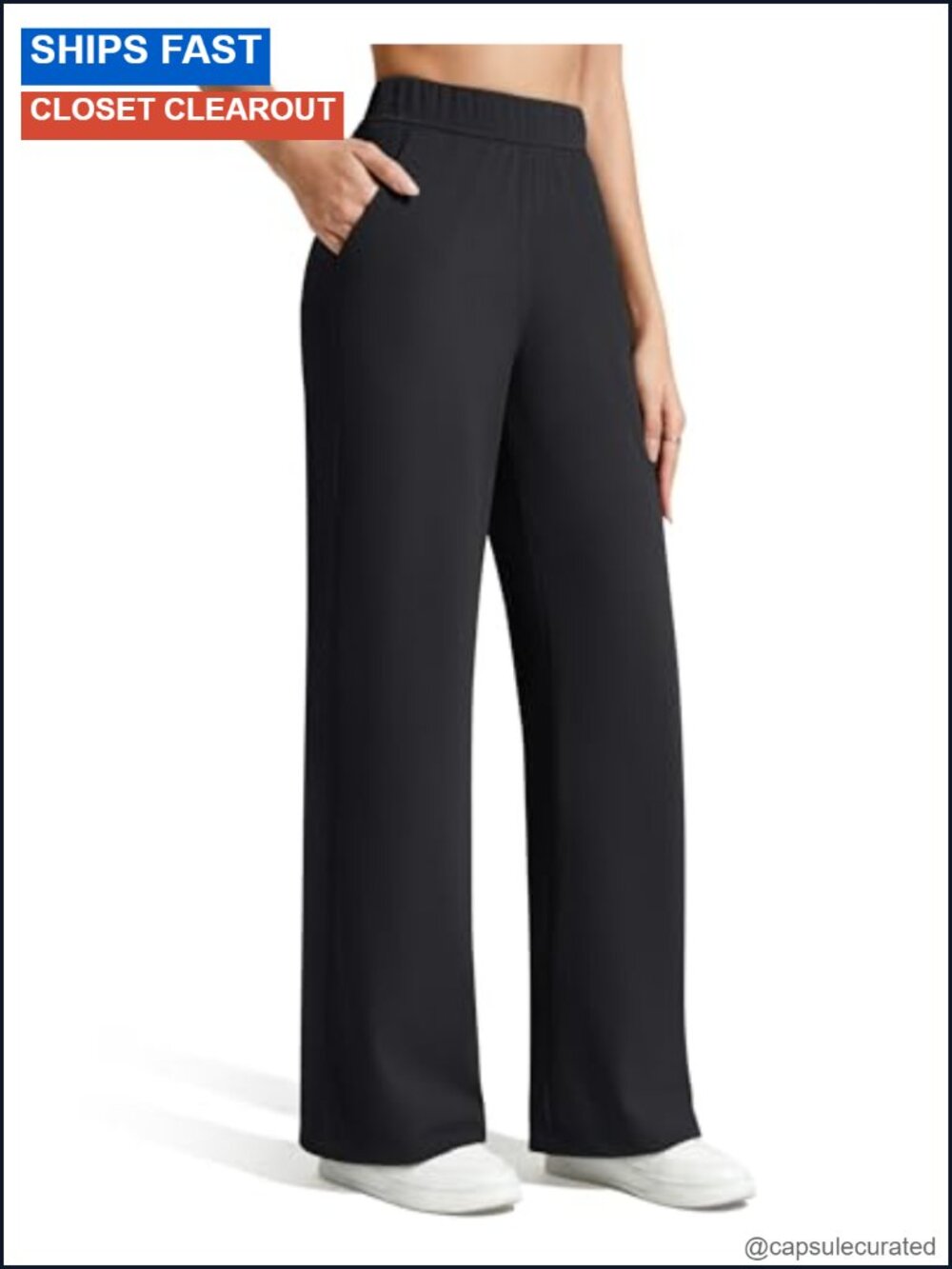 G4Free ShiftReady Wide Leg Yoga Pants High Waist Pockets
